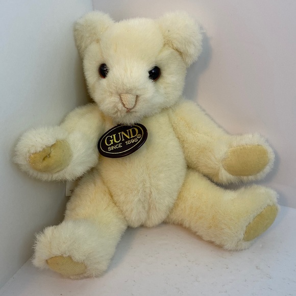 Gund Teddy Bear Stuffed Toy Vintage 1988 - Picture 2 of 9